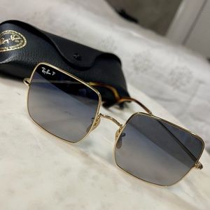 Ray-Ban Polarized Square Aviators